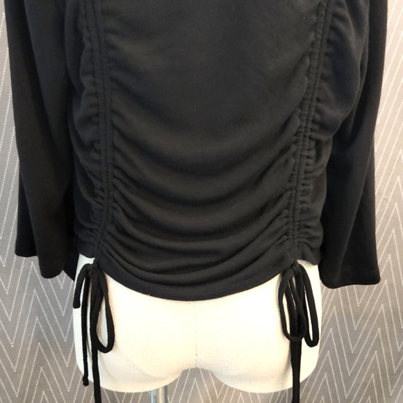 JUNIORS Planet Gold black lightweight cardigan size Large - Picture 5 of 9